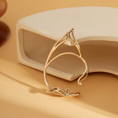 Metal 3D Cat Ear Fairy Ear Clip