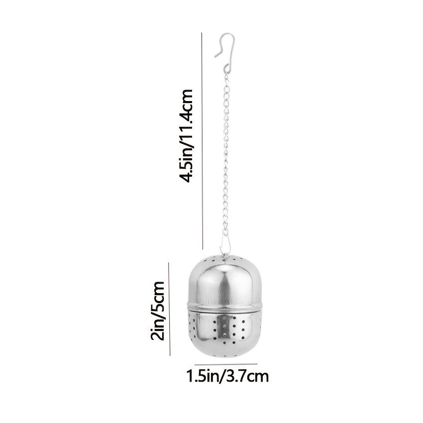 Stainless Steel Tea Ball Infuser Strainer Filter Loose Leaf Tea Spice