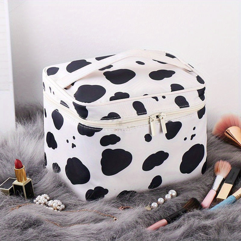 Cartoon Graphic Makeup Bag Portable Large Capacity Cosmetic Bag