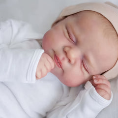 Handcrafted Lifelike Reborn Doll Soft Body Hand Painted Hair Detailed Veins