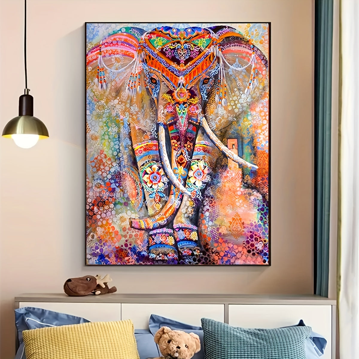 Elephant Canvas Painting Poster for Home Wall Decoration Art