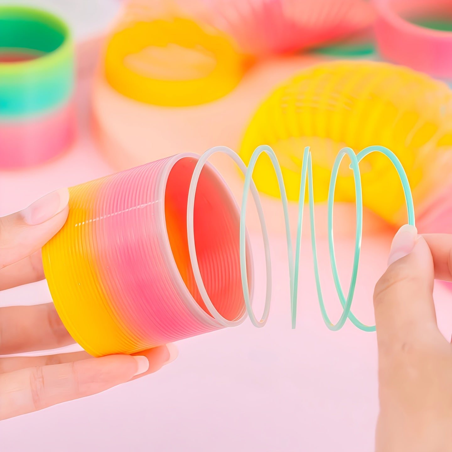 Rainbow Circle Stress Relief Toys for Kids