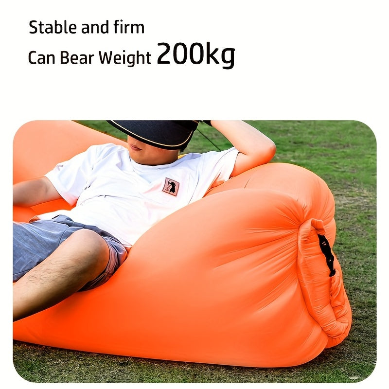 Portable Inflatable Lounger Waterproof Lazy Inflatable Sofa for Outdoor Leisure