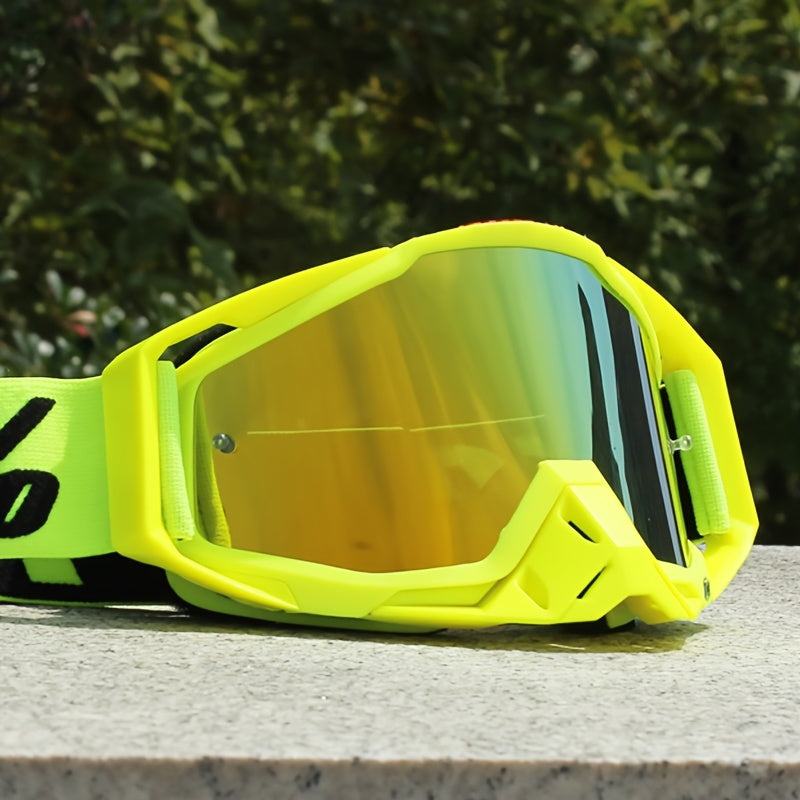 Windproof Motorcycle Riding Goggles UV Protection Outdoor Sports Glasses