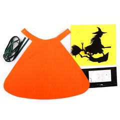 Halloween DIY Children's Cloak Hand Sewn Material Bag Party Decor