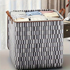 Geometric Pattern Storage Bag Large Capacity Organizer