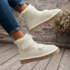 Women's Waterproof Snow Boots Non slip Comfortable Warm Shoes