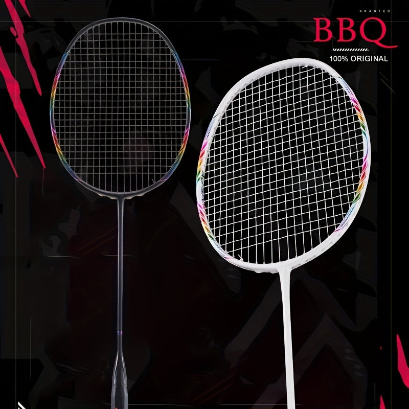 Carbon Fiber Badminton Racket SYBBQ 8U 10 89 13 61KG Light Professional