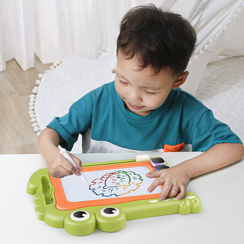 11pcs Crocodile Magnetic Drawing Board Set for Kids Art Activity Toy