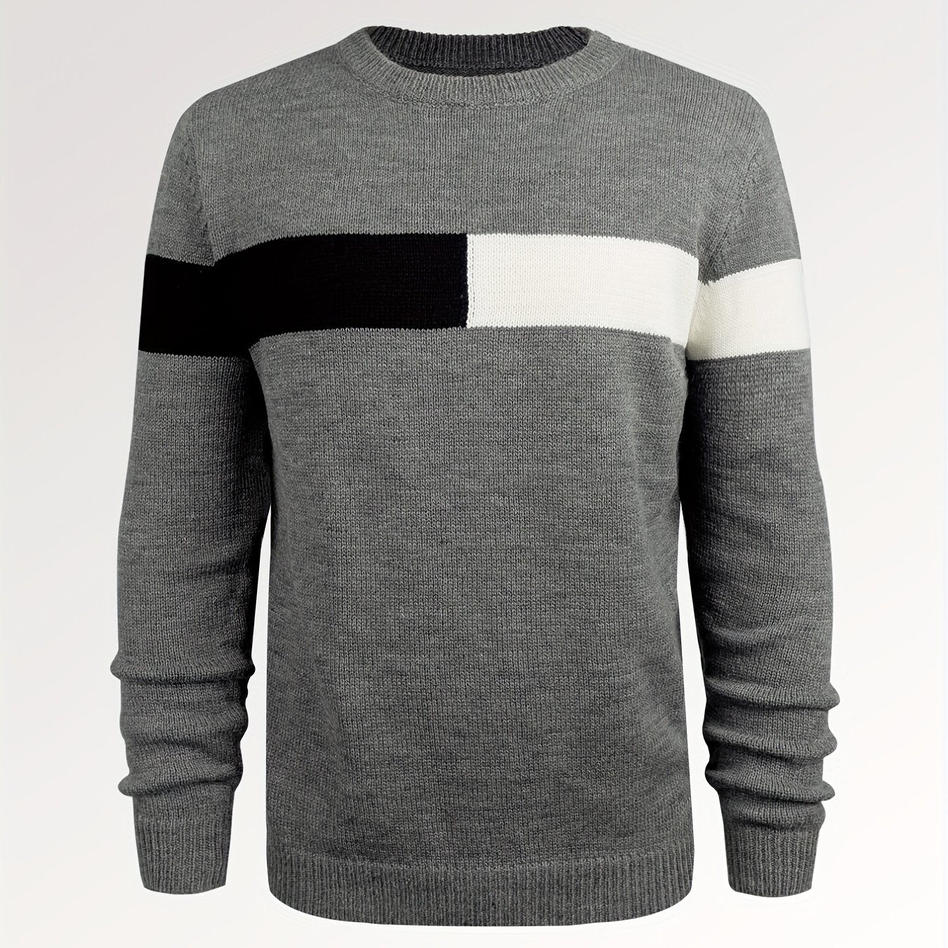 Men's Casual Pullover Knit Soft Sweater