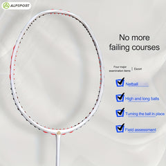 ALP V5 5U 75g 100 Carbon Fiber Badminton Racket