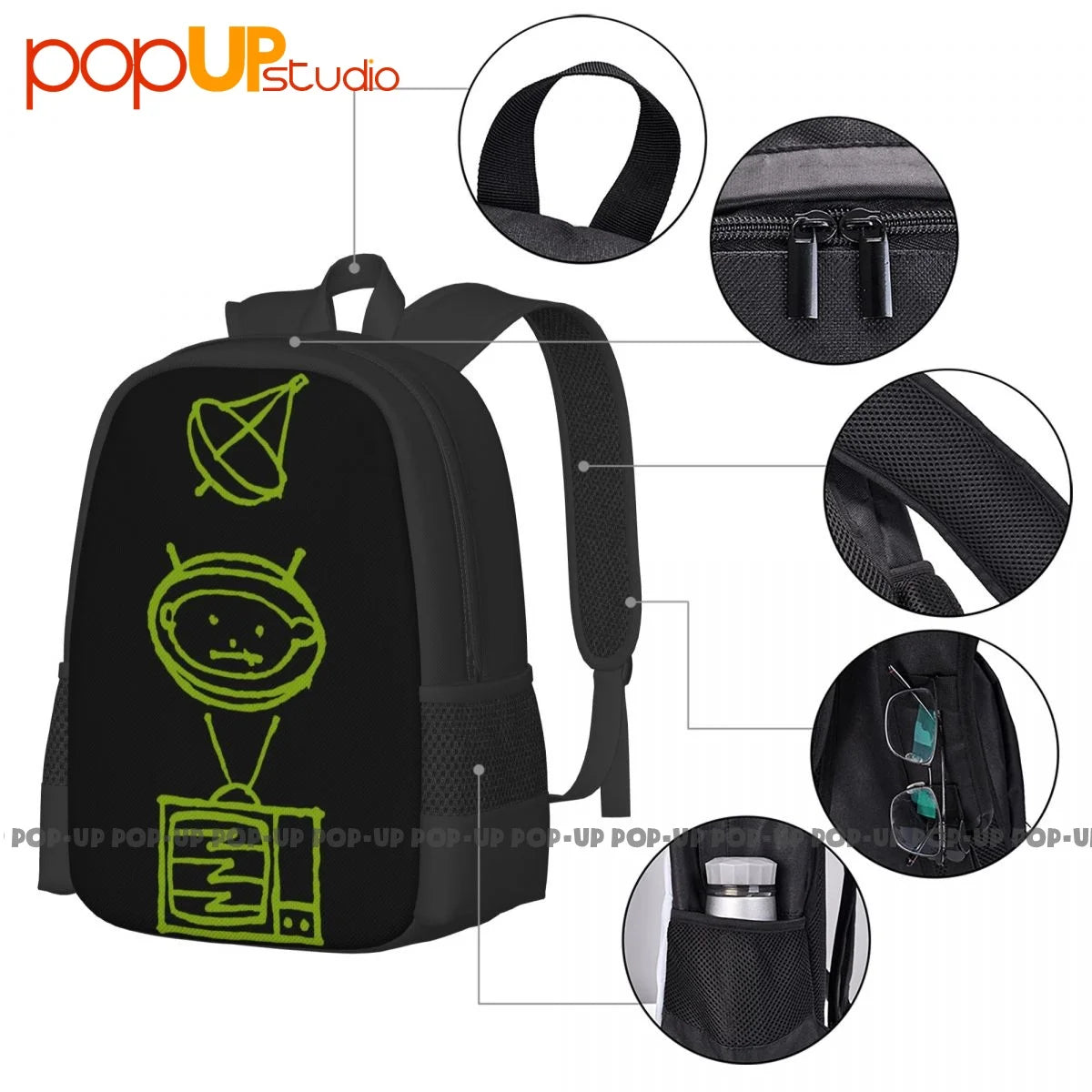 1993 U2 Zooropa Album Tour Singles Big Imag Backpack