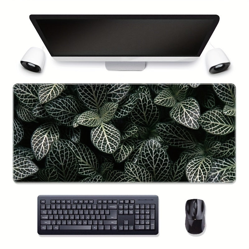 Oversized Desk Pad Non-Slip Green Mouse Pad