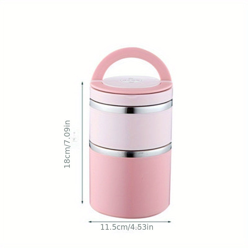 Portable Stainless Steel Music Insulated Lunch Box for Teenagers