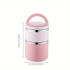 Portable Stainless Steel Music Insulated Lunch Box for Teenagers