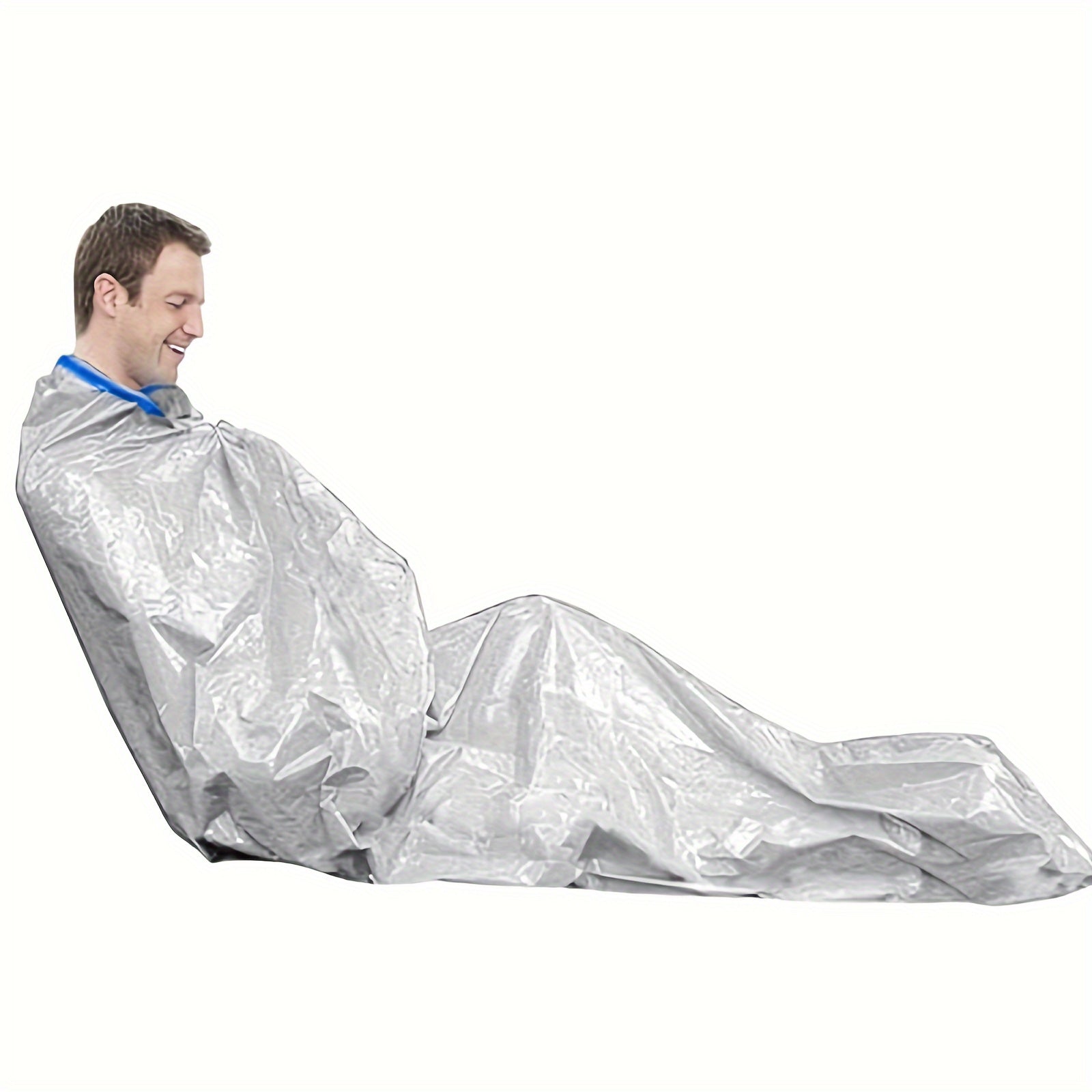 2pcs Emergency Sleeping Bags Portable Heat Insulation Warm Sleeping Bag