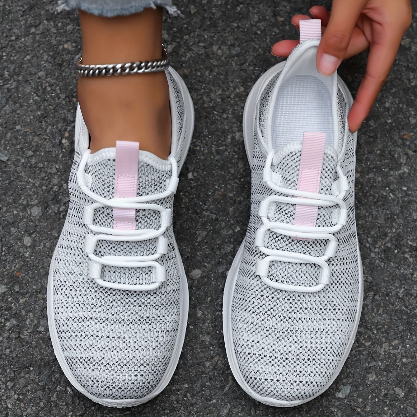 Women's Lace-up Casual Running Shoes