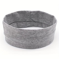 Yoga Elastic Headband for Women Fitness Sweat Absorbent Hair Band