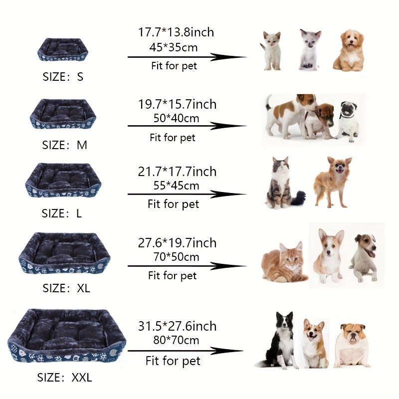 Cozy Pet Bed Sofa for Dogs and Cats