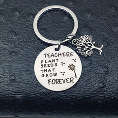 Stainless Steel Keyring Grateful Gift To Teachers