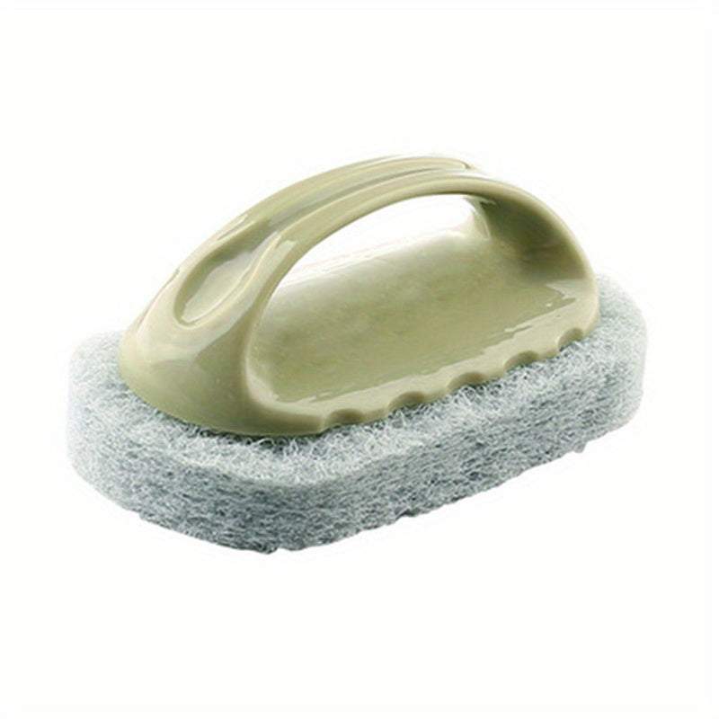 Easy to Use Cleaning Sponge With Handle for Kitchen and Bathroom Cleaning