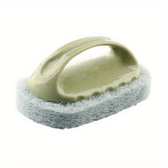Easy to Use Cleaning Sponge With Handle for Kitchen and Bathroom Cleaning