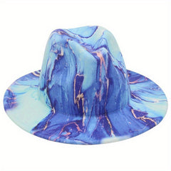 Printed Versatile Sunshade Bucket Hat Double sided Sun Hat for Men Women