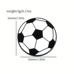 Creative Soccer Player Brooch For Men