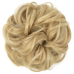 Synthetic Hair Bun Extensions Elastic Wavy Chignon Hairpiece