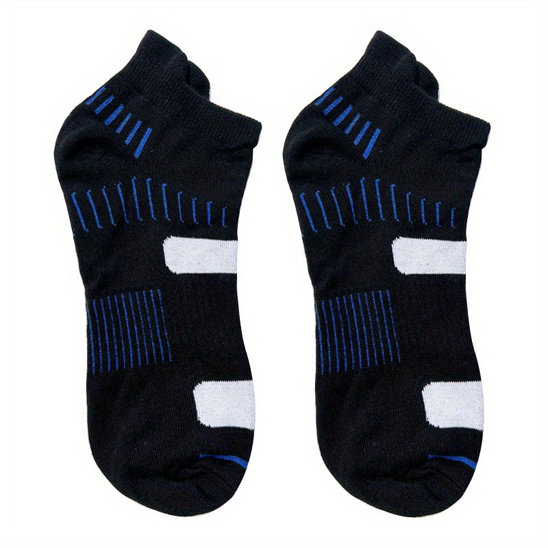 Men's Breathable Arch Support Ankle Socks for Sports