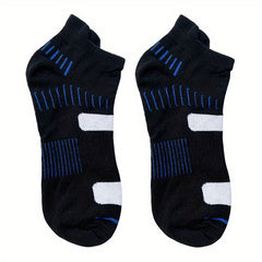 Men's Breathable Arch Support Ankle Socks for Sports