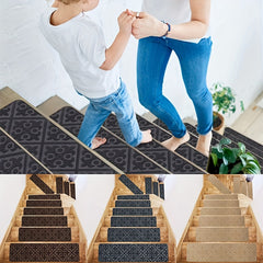 Non Slip Stair Runner Rug Soft Washable Stair Carpet Runner