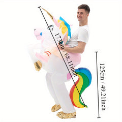 Unicorn Inflatable Suit Costume Party Decors Props Stage Performance