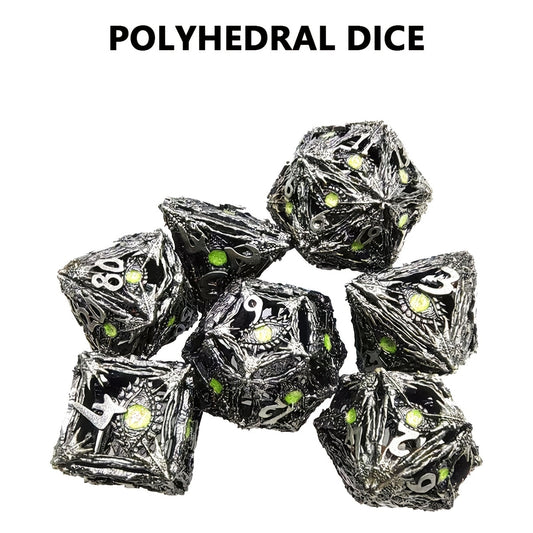 Dragon Eye Table Game Dice Multifunctional Seven Numbers Engraved