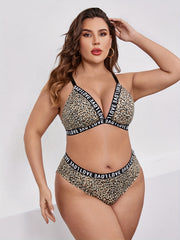  Sexy Leopard Print Bra & Panty Set