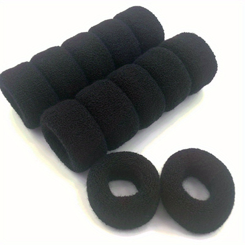 6pcs Soft Hair Tie Towel Cloth Hair Rope Ponytail Holder Women Girls Accessories