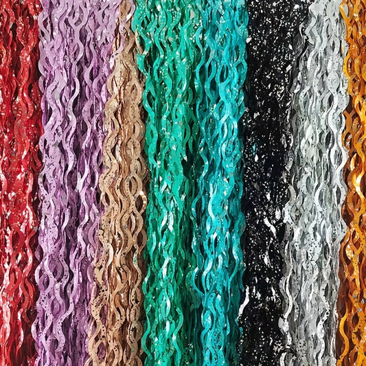 Wavy Stars Rain Curtain Wedding Decoration Supplies