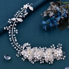 Bridal Flower Headband Wedding Hair Accessory