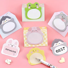 Animal Sticky Notes Standing Memo Stickers
