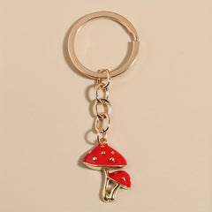 Cute Mushroom Rabbit Keychain Pendant Bag Accessory