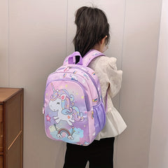 Children's Fantasy Princess Backpack With Side Net Pocket