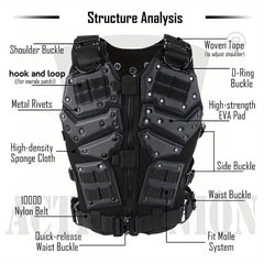 Adjustable Lightweight Training Vest for Safety (Below 85 Kg)