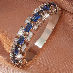 CZ Finger Ring For Women Bride Wedding Party Gift