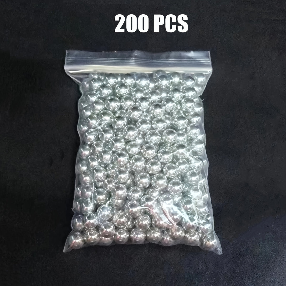 200pcs 7mm Galvanized Steel Ball Bearing Decorative Ball