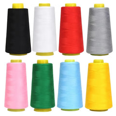 3000 Yards 402 S Polyester Thread For Sewing Embroidery Machine Quilting