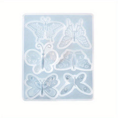 Butterfly Resin Mold for DIY Keychain Earring Necklace Brooch