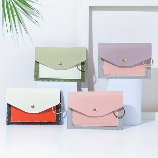 Envelope Bag Pendant Keychains For Women Coin Purse Hanging Keyrings