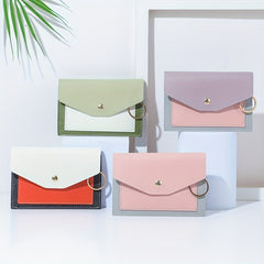 Envelope Bag Pendant Keychains For Women Coin Purse Hanging Keyrings