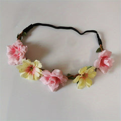 Flowers Wreath Princess Headband Hairband Hair Accessories For Girls