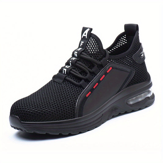 Men's Steel Toe Work Safety Shoes Puncture Proof Breathable Lightweight